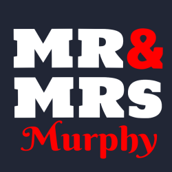 Mr & Murphy Mrs - Wedding T-shirt Design T-Shirt Design - 125