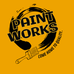 Paint Works Come Home To Quality - Construction T-shirt Design T-Shirt Design - 2239