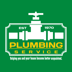 Plumbing Service - Construction T-shirt Design T-Shirt Design - 2251