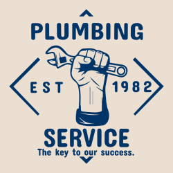 Plumbing Service The Key To Our Success - Construction T-shirt T-Shirt Design - 2243