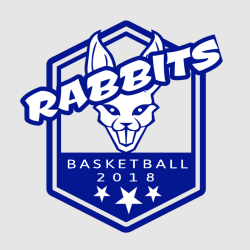 Basketball Rabbits - Basketball T-shirt Design T-Shirt Design - 758