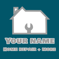 Home Repair + More - Construction T-shirt Design T-Shirt Design - 153