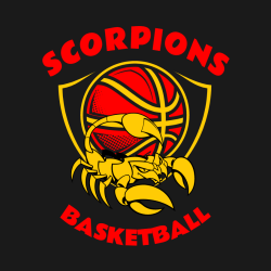 Scorpions Basketball - Basketball T-shirt Design T-Shirt Design - 778