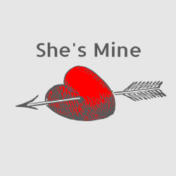 She's Mine - Anniversary T-shirt Design T-Shirt Design - 2202