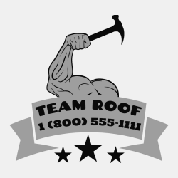 Team Roof  - Roofing T-shirt Design T-Shirt Design - 1089