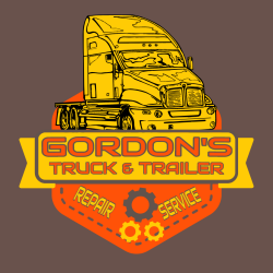 Gordon's Truck & Trailer Repair Service - Mechanic T-shirt Design T-Shirt Design - 1002