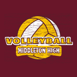 Volleyball - Volleyball T-shirt Design T-Shirt Design - 2097