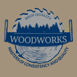 Woodworks High Quality Masters Of Consistency And Quality - Construction T-shirt Design T-Shirt Desi