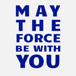 May The Force Be With You - Air Force T-shirt Design T-Shirt Design - 4152