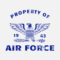 Property Of 19 43 Air Force - Air Force T-shirt Design T-Shirt Design - 4156