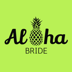 Aloha Bride - Bachelorette Party T-shirt Design T-Shirt Design - 3507