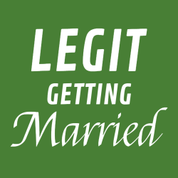 Legit Getting Married - Bachelorette Party T-shirt Design T-Shirt Design - 3515