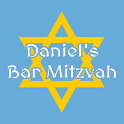 Daniel's Bar Mitzvah - Bar Mitzvah / Bat Mitzvah T-shirt Design T-Shirt Design - 3756