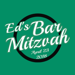 Mitzvah Bar Ed's April - Bar Mitzvah / Bat Mitzvah T-shirt Design T-Shirt Design - 3760
