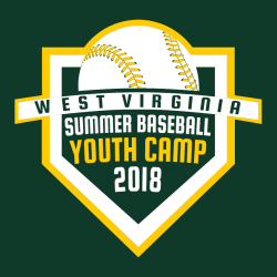 West Virginia Summer Baseball T-Shirt Design - 2589