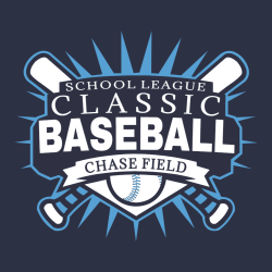 Baseball Classic School League T-Shirt Design - 2666