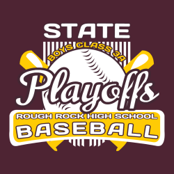 State Baseball Playoffs T-Shirt Design - 2432