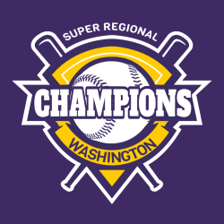 Super Regional Champions Washington T-Shirt Design - 2463