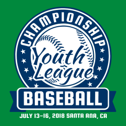 Championship Baseball Youth League Santa Ana, Ca T-Shirt Design - 2468