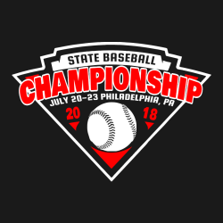 State Baseball Championship Philadelphia, Pa T-Shirt Design - 2472