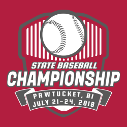 State Baseball Championship Pawtucket, Ri T-Shirt Design - 2473