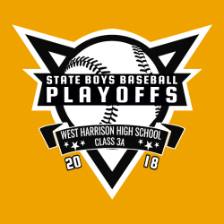 Baseball Playoffs T-Shirt Design - 2442