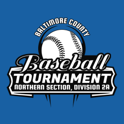 Baltimore County Baseball Tournament T-Shirt Design - 2586