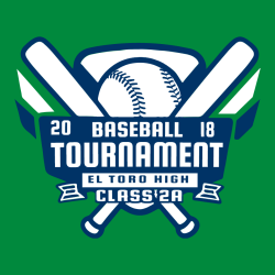 Baseball Tournament T-Shirt Design - 2482