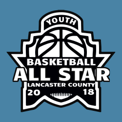 Youth Basketball All Star  - Basketball T-shirt Design T-Shirt Design - 2627
