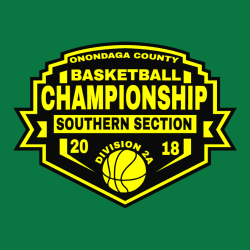 Onondaga County Basketball Championship - Basketball T-shirt Design T-Shirt Design - 2642