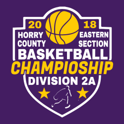 County Horry Basketball - Basketball T-shirt Design T-Shirt Design - 2653