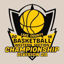 Lake County Basketball - Basketball T-shirt Design T-Shirt Design - 2648