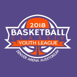 Basketball Classic Youth League - Basketball T-shirt Design T-Shirt Design - 2689