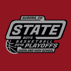 State Basketball Playoffs - Basketball T-shirt Design T-Shirt Design - 2342