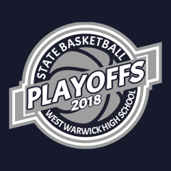 State Basketball Playoffs  - Basketball T-shirt Design T-Shirt Design - 2347