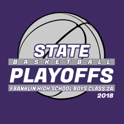 State Basketball Playoffs - Basketball T-shirt Design T-Shirt Design - 2328