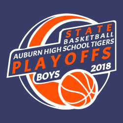 State Playoffs Boys Basketball - Basketball T-shirt Design T-Shirt Design - 2352