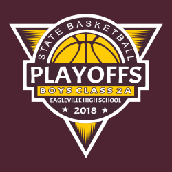 State Basketball Playoffs - Basketball T-shirt Design T-Shirt Design - 2354