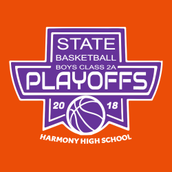Basketball State Playoffs - Basketball T-shirt Design T-Shirt Design - 2356