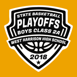 State Basketball Playoffs - Basketball T-shirt Design T-Shirt Design - 2362