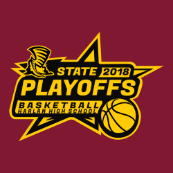 State Playoffs Basketball - Basketball T-shirt Design T-Shirt Design - 2363