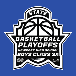 State Basketball Playoffs - Basketball T-shirt Design T-Shirt Design - 2365