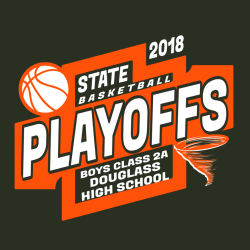 State Basketball Boys Playoffs - Basketball T-shirt Design T-Shirt Design - 2367