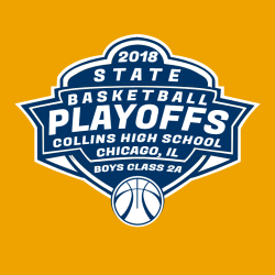State Basketball Playoffs - Basketball T-shirt Design T-Shirt Design - 2332