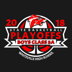 State Basketball Playoffs - Basketball T-shirt Design T-Shirt Design - 2372