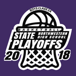 Basketball State Playoffs - Basketball T-shirt Design T-Shirt Design - 2373