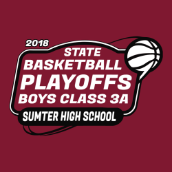 State Basketball Playoffs - Basketball T-shirt Design T-Shirt Design - 2379