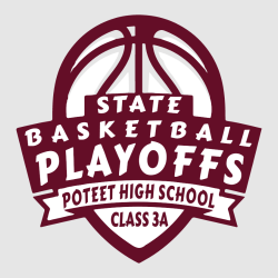 State Basketball Playoffs - Basketball T-shirt Design T-Shirt Design - 2381