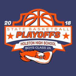 State Basketball Playoffs - Basketball T-shirt Design T-Shirt Design - 2387