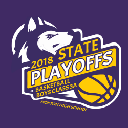 State Playoffs Basketball - Basketball T-shirt Design T-Shirt Design - 2388